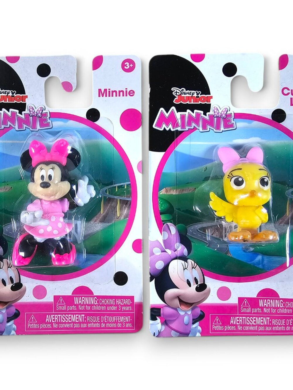 Just Play Disney Junior Minnie Cake Topper Toys Lot of 2 Cuckoo Loca NEW 2019
